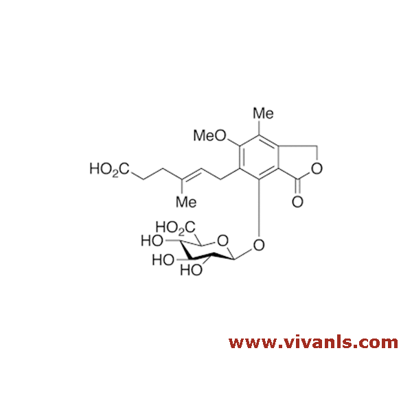 Glucuronides-Mycophenolic acid O-B-D-Glucuronide-1654760092.png
